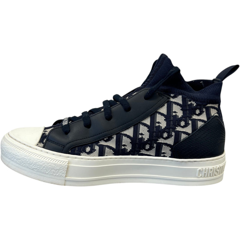 Women's Walk'N'Dior High Trainers Navy Size EU 38 / UK 5