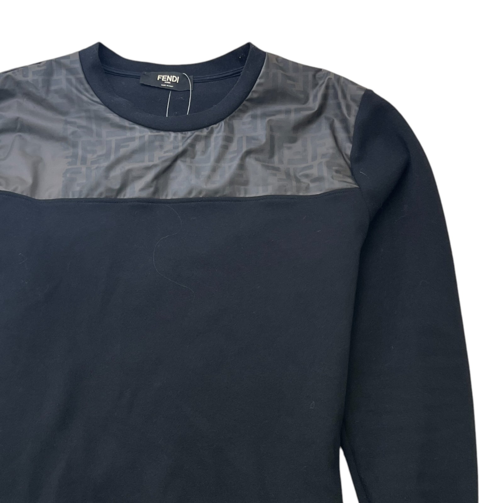 Men's Ff Zucca Sweatshirt Black Size L - Photo 3