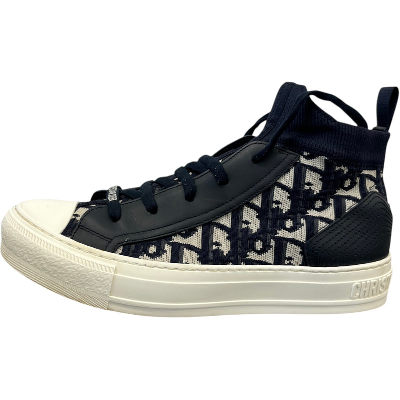 Women's Walk'N'Dior High Trainers Navy Size EU 38 / UK 5
