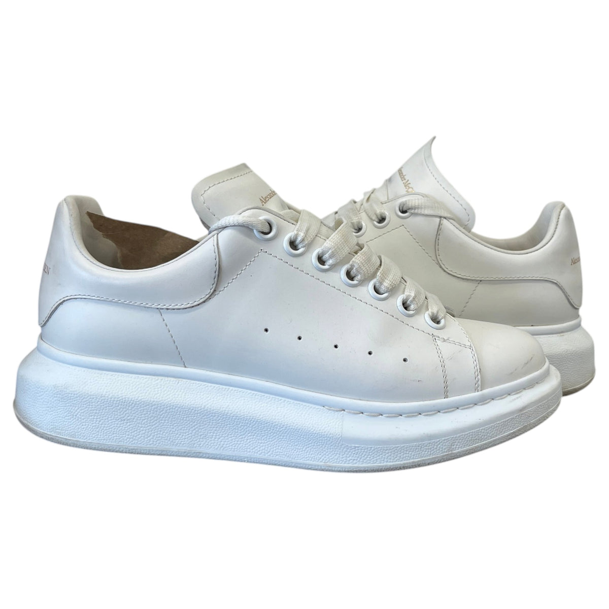 Women's Oversized Low Trainers White Size UK 5.5 / EU 38.5 - Photo 3