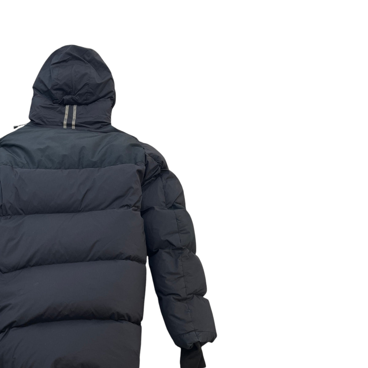 Men's Armstrong Parka Down Jacket Black Size L - Photo 4