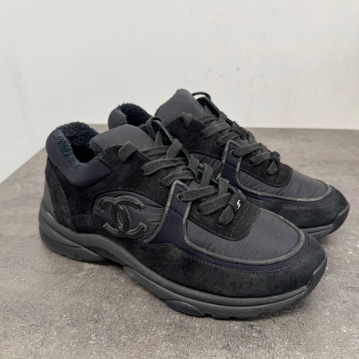 Men's CC Runner Low Trainers Black Size UK 5.5 / EU 39.5 - Photo 10