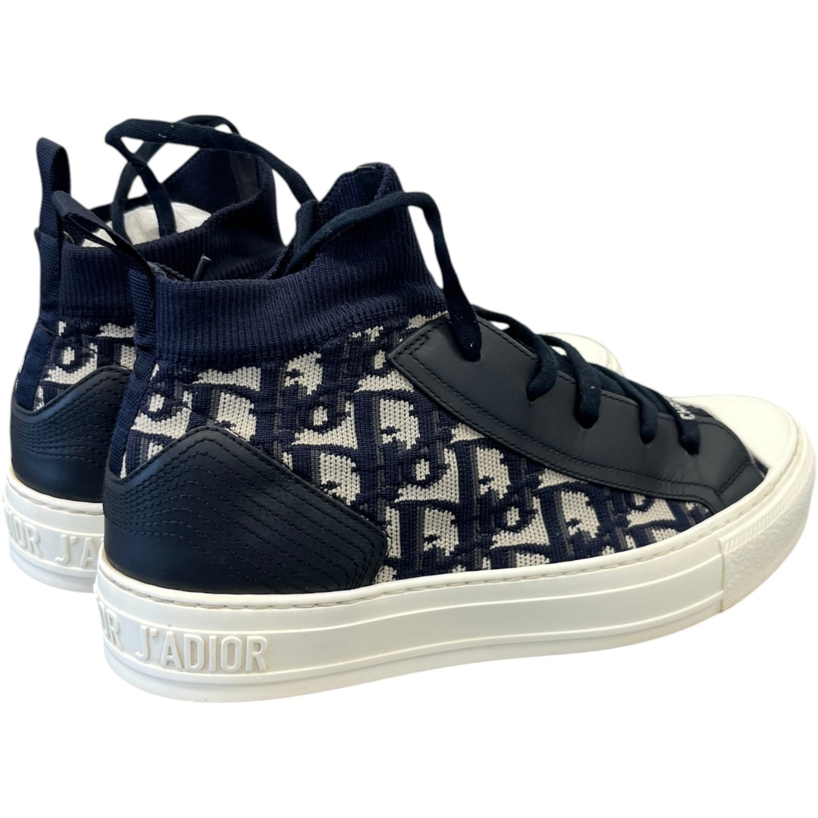 Women's Walk'N'Dior High Trainers Navy Size EU 38 / UK 5 - Photo 8