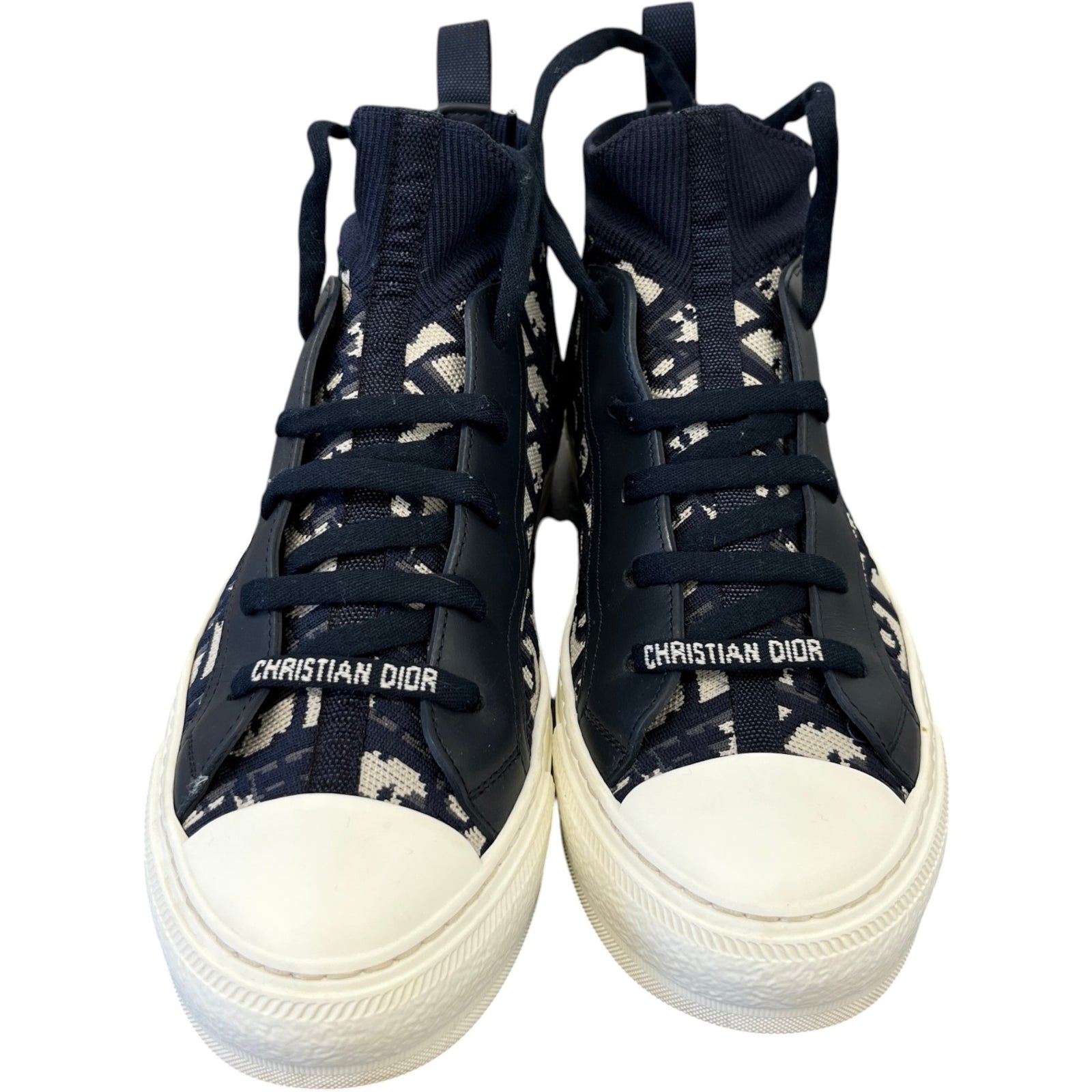 Women's Walk'N'Dior High Trainers Navy Size EU 38 / UK 5 - Photo 6