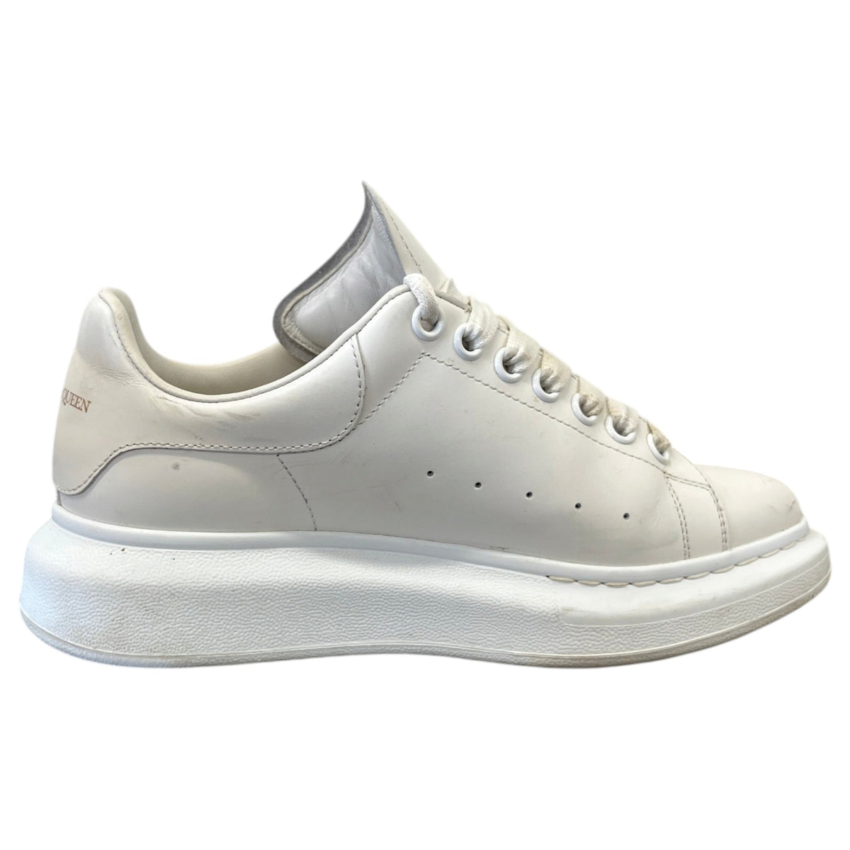 Women's Oversized Low Trainers White Size UK 5.5 / EU 38.5 - Photo 4
