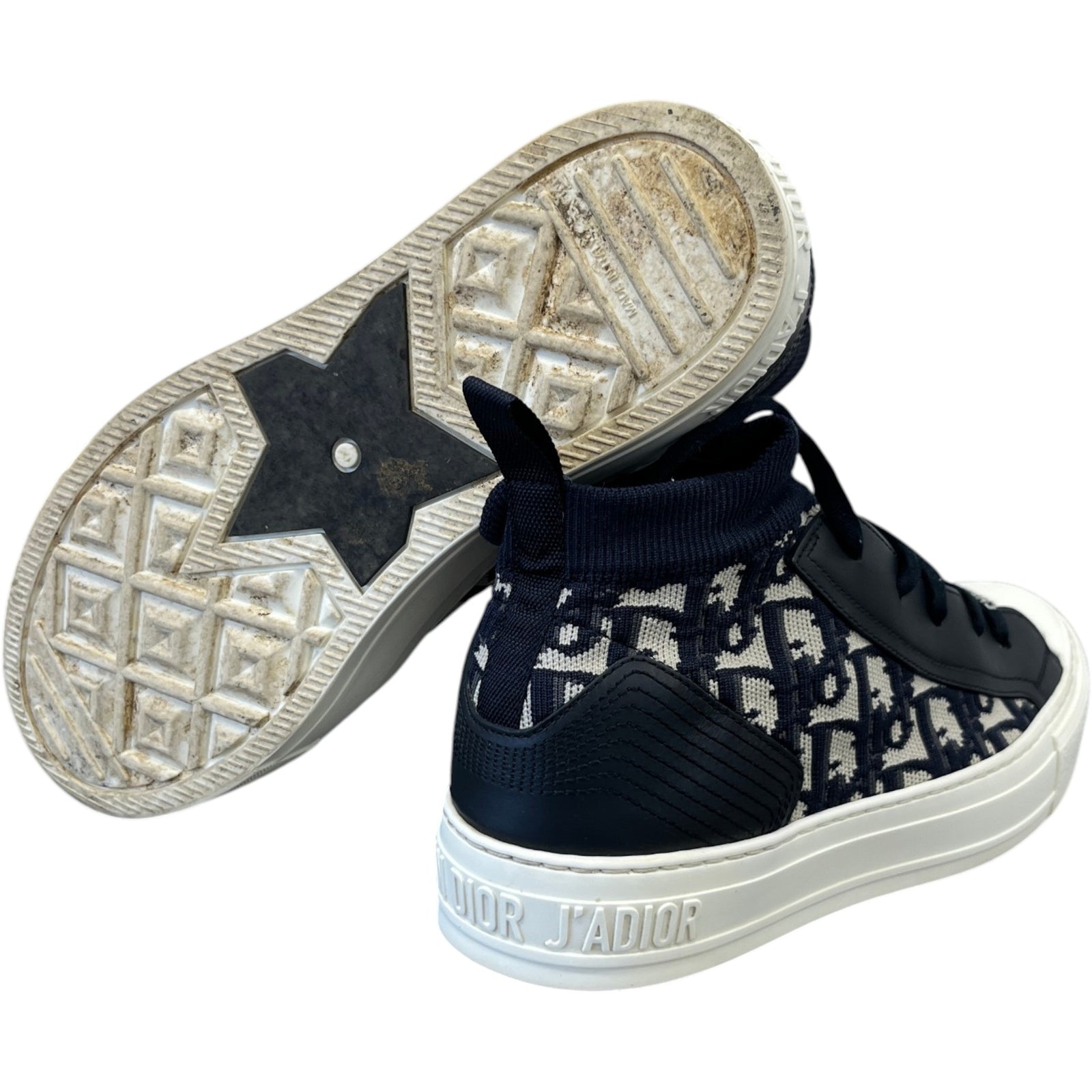 Women's Walk'N'Dior High Trainers Navy Size EU 38 / UK 5 - Photo 10
