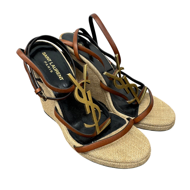 Women's Cassandra Wedge Heels Brown Size EU 38.5 / UK 5.5