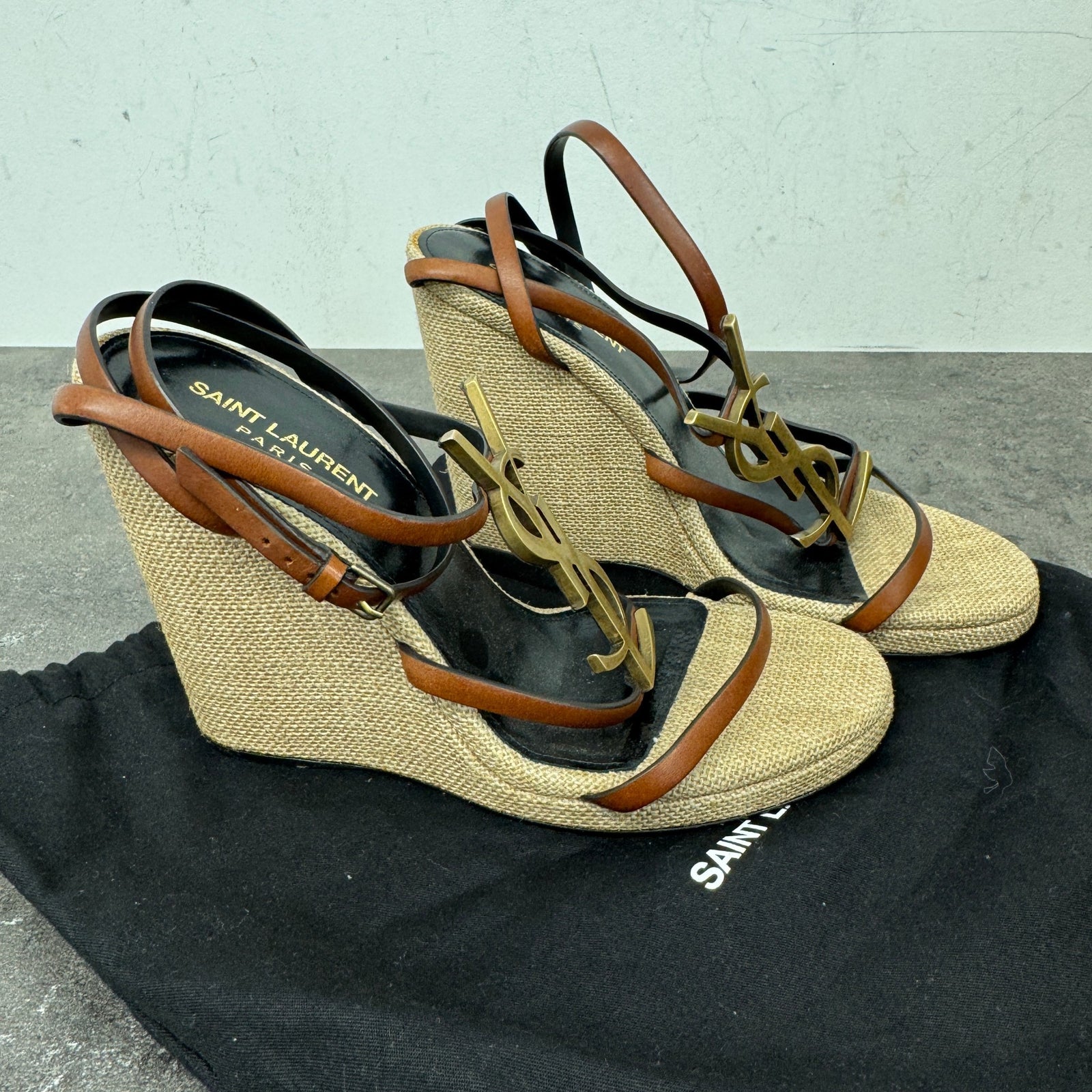 Women's Cassandra Wedge Heels Brown Size EU 38.5 / UK 5.5 - Photo 11