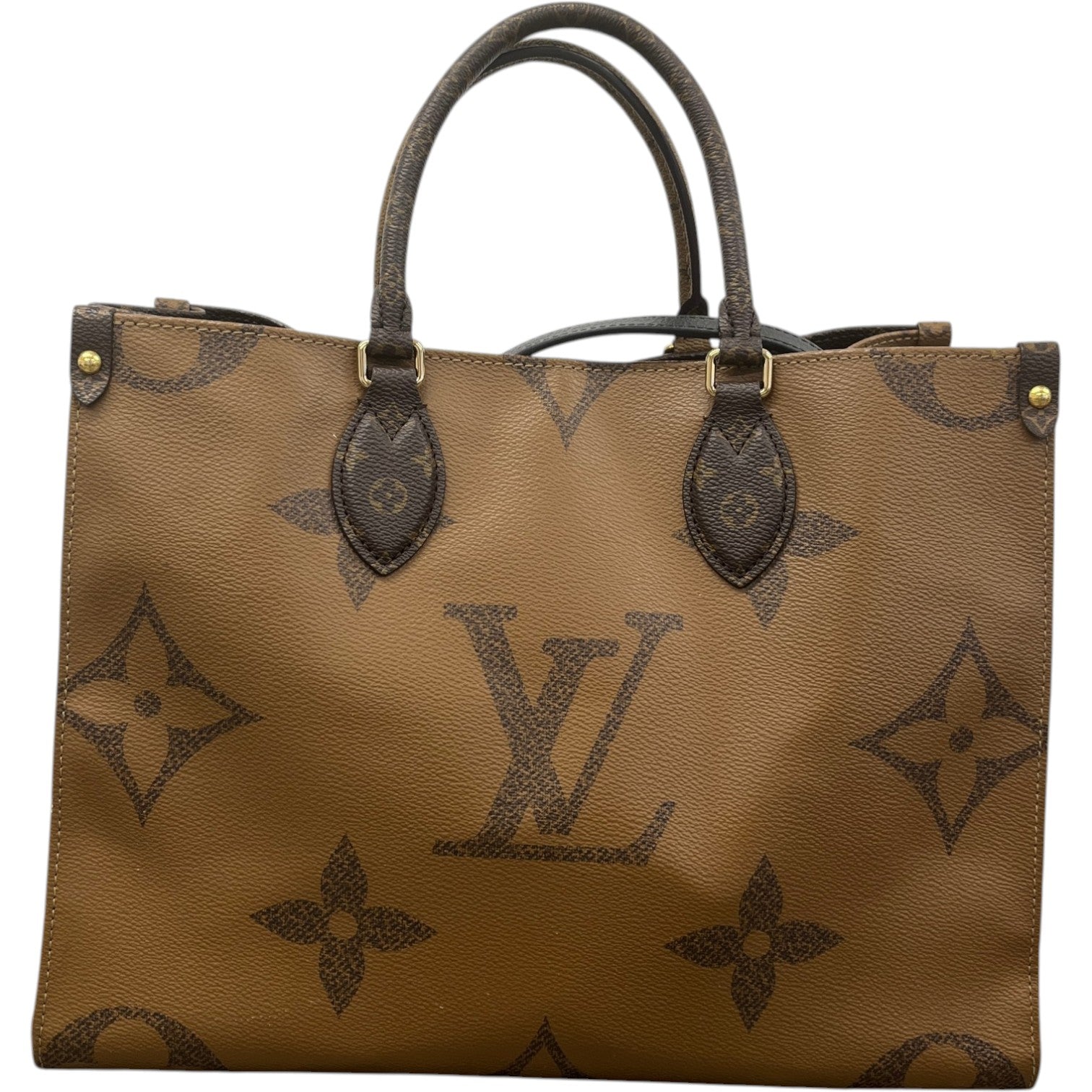 Women's Monogram Onthego Mm Bag Brown - Photo 2
