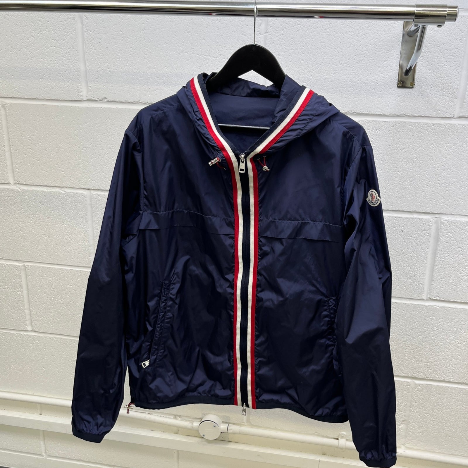 Men's Anton Windbreaker Navy Size 5 / XXL - Photo 9
