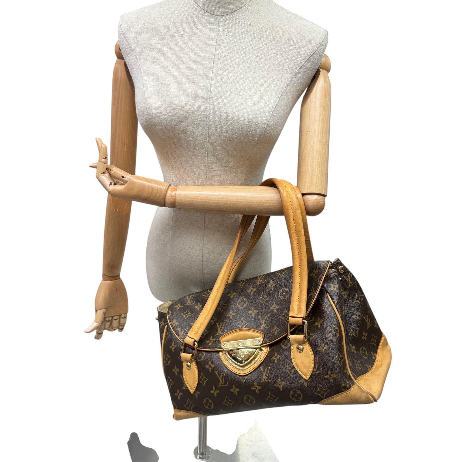 Women's Monogram Beverly Handbag Brown - Photo 2
