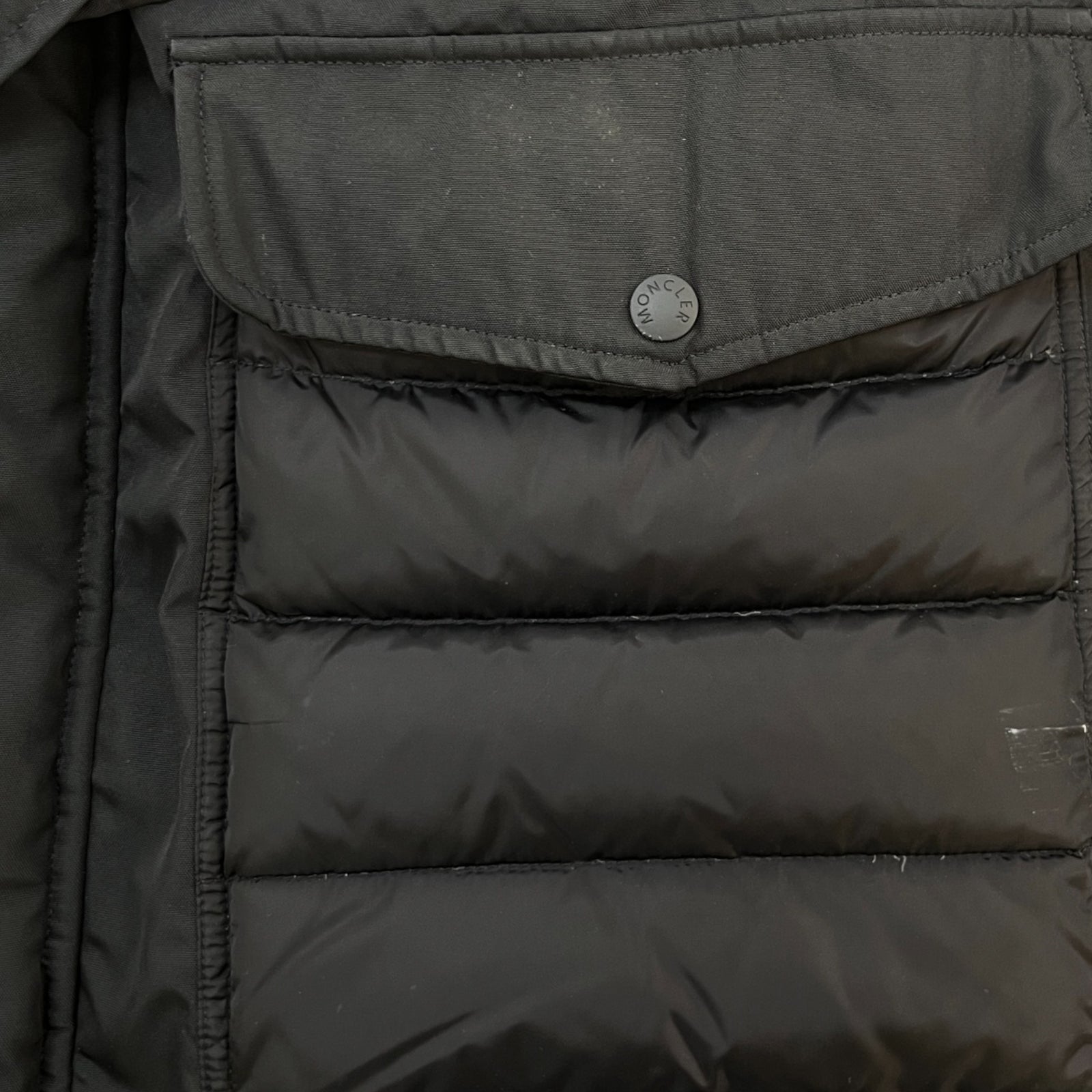 Men's Oscar Down Jacket Black Size 4 / XL - Photo 9