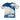 Men's Cloud T-Shirt Blue Size 4XL