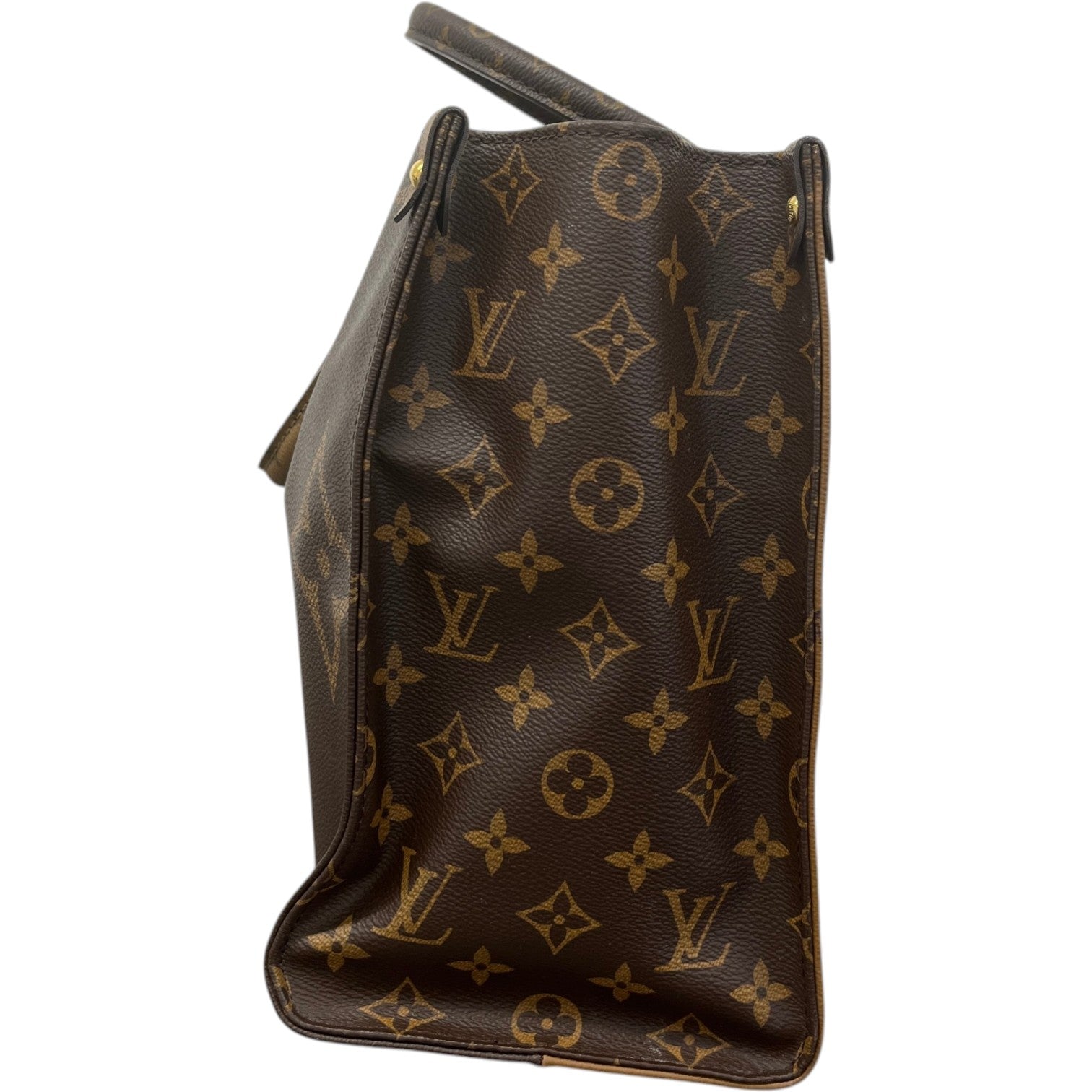 Women's Monogram Onthego Mm Bag Brown - Photo 5