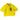 Women's Embellished Logo Polo Shirt Yellow Size M