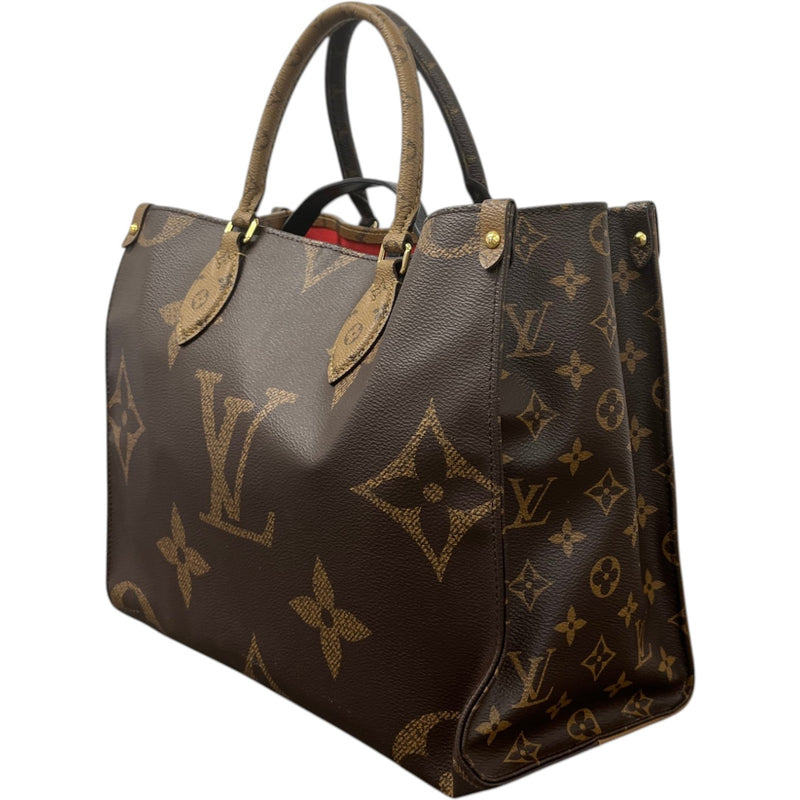 Women's Monogram Onthego Mm Bag Brown