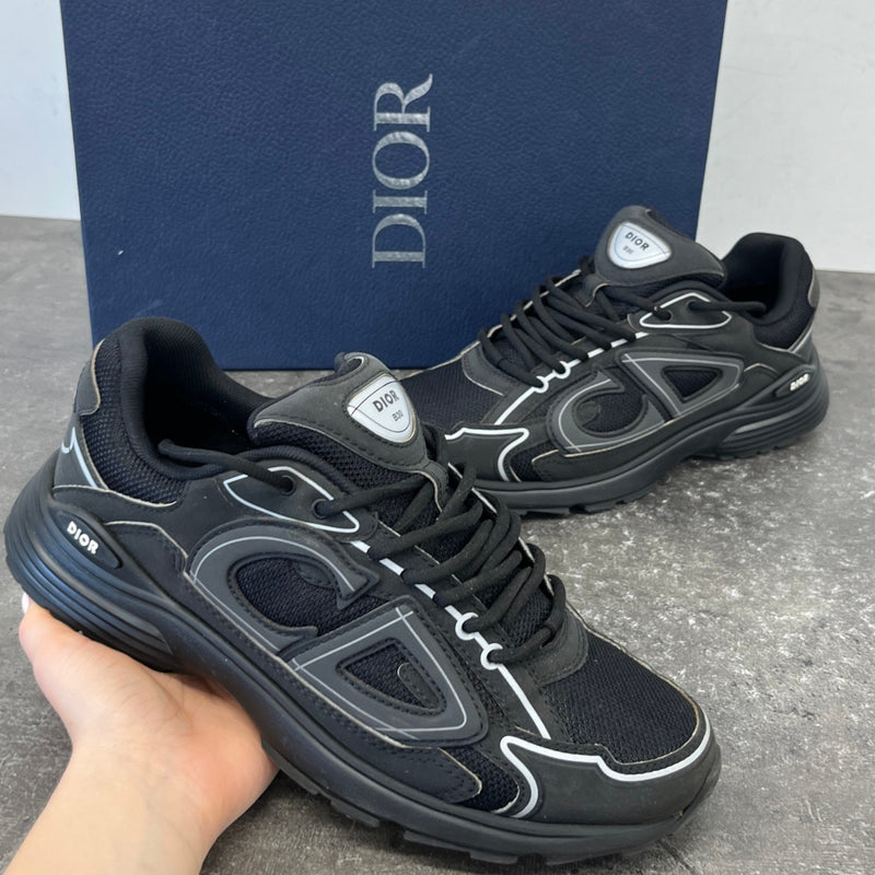 Men's B30 Low Trainers Black Size EU 42.5 / UK 8.5