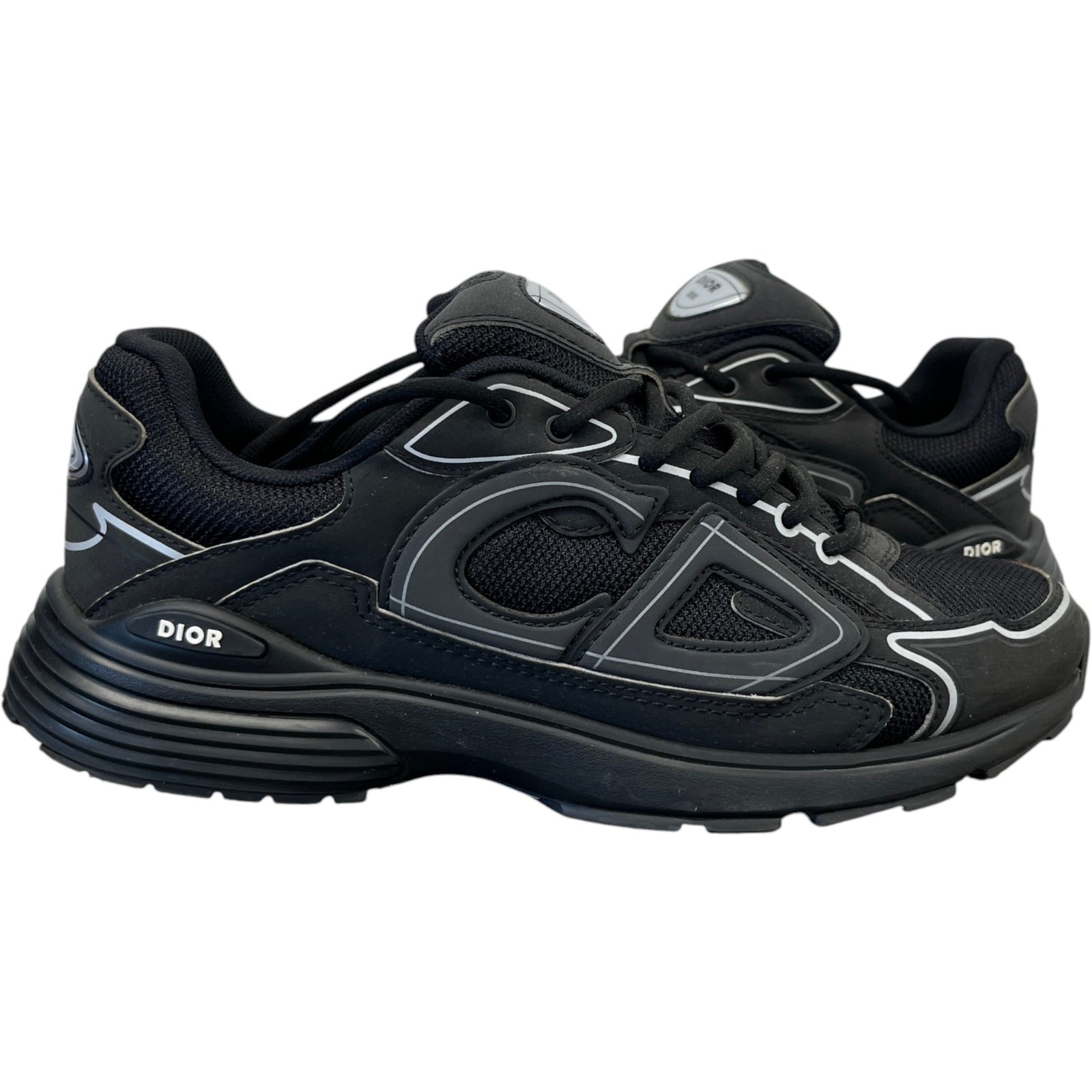 Men's B30 Low Trainers Black Size EU 42.5 / UK 8.5 - Photo 3