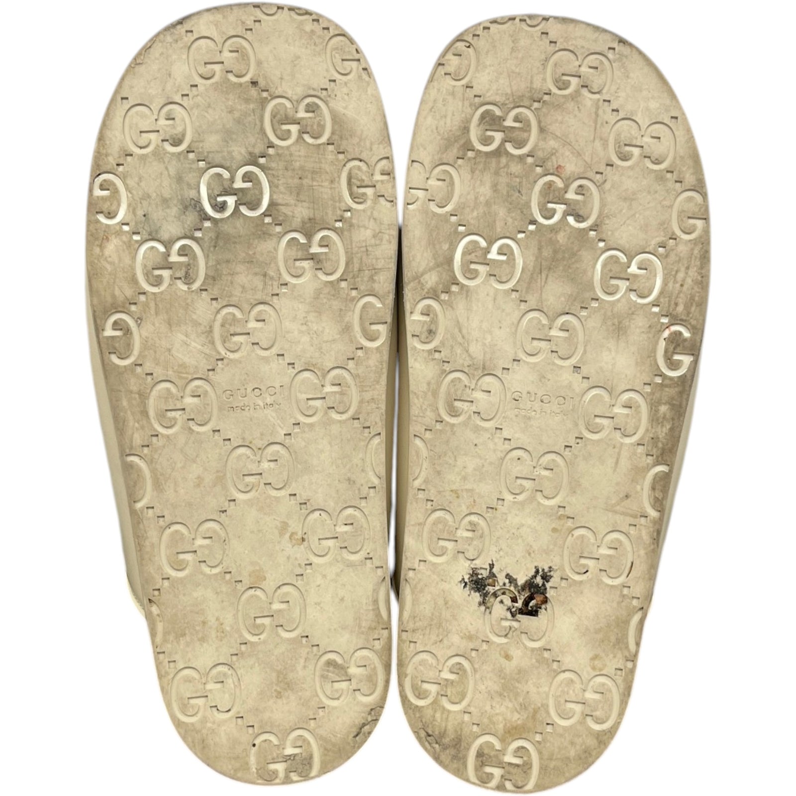 Women's Crystal Double G Sandals White Size UK 5.5 / EU 38.5 - Photo 10