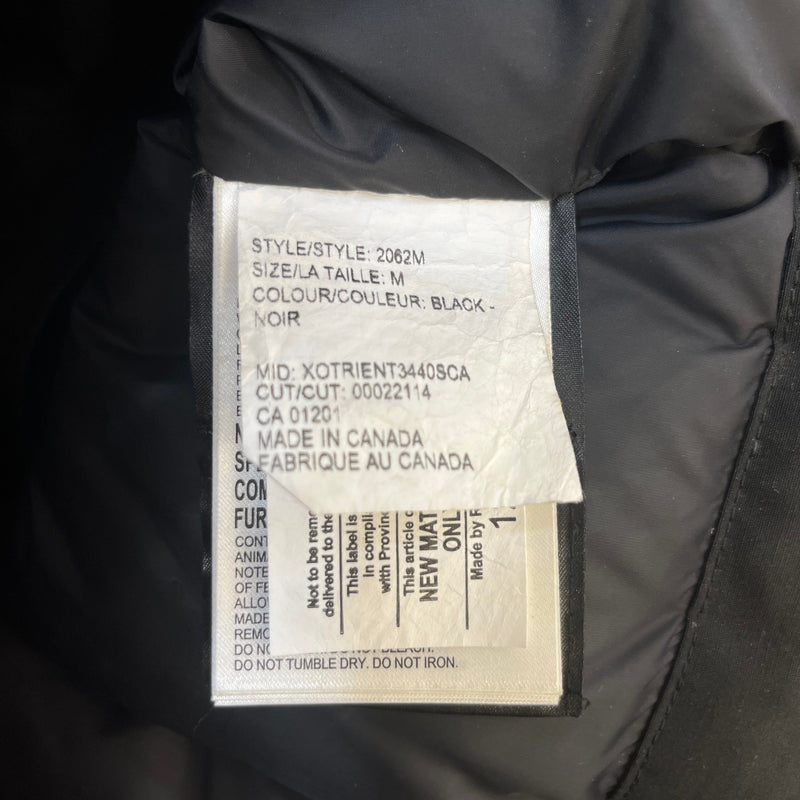 Men's Langford Parka Down Jacket Black Size M
