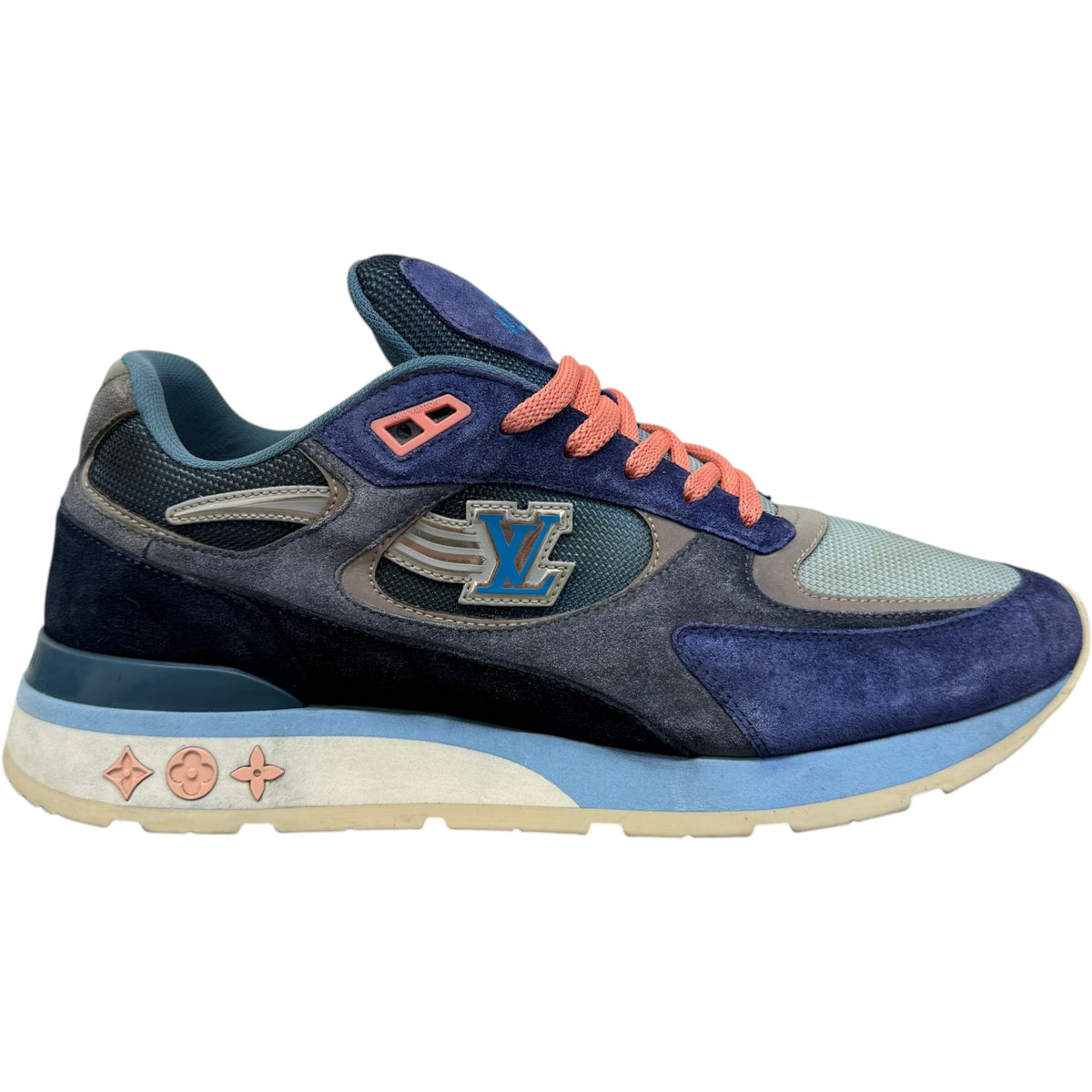 Men's Run Away Low Trainers Blue Size UK 9 / EU 43 - Photo 1