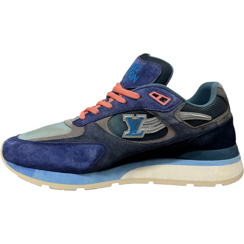 Men's Run Away Low Trainers Blue Size UK 9 / EU 43