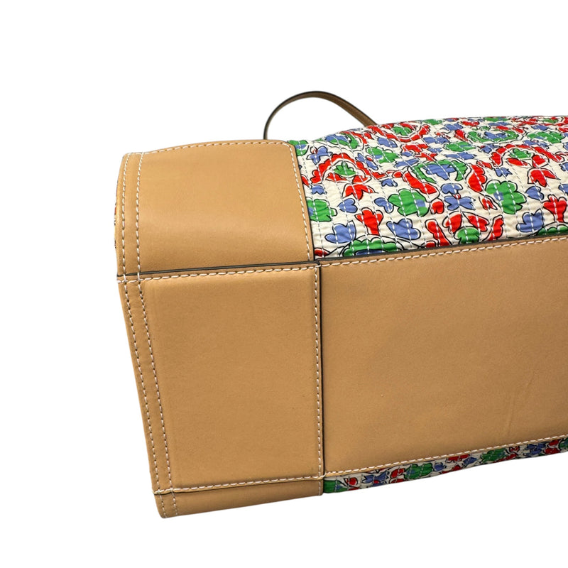 Women's Ella Floral Quilted Tote Bag Multi-Coloured