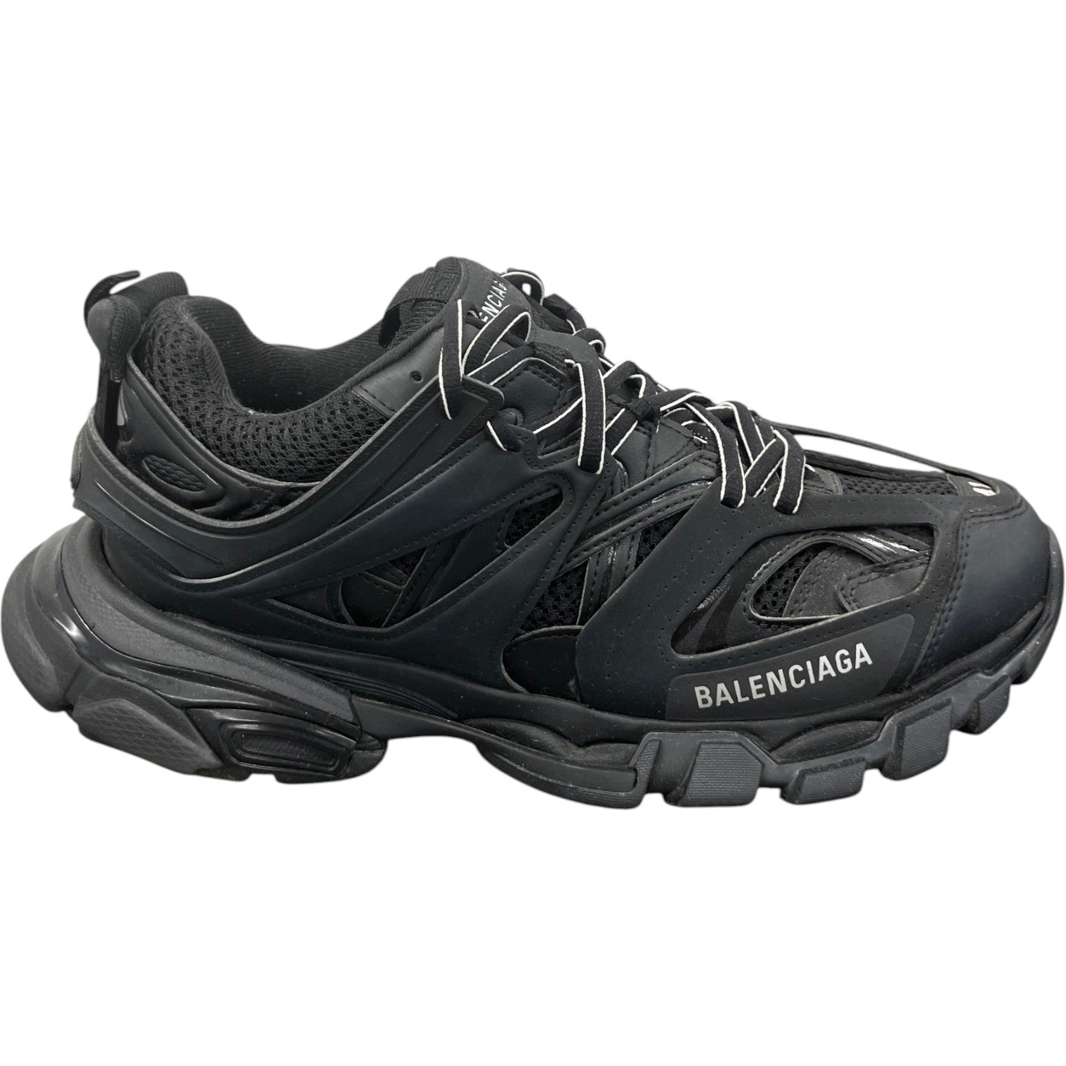Men's Track Low Trainers Black Size EU 41 / UK 7 - Photo 1