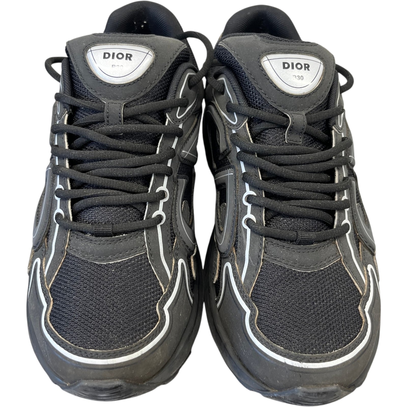 Men's B30 Low Trainers Black Size EU 42.5 / UK 8.5 - Photo 6