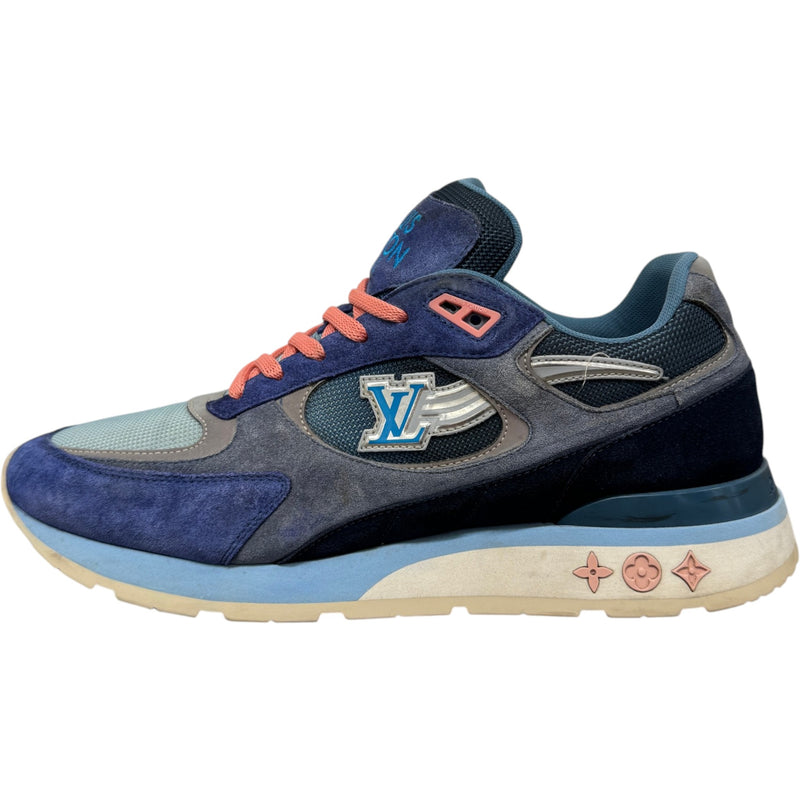 Men's Run Away Low Trainers Blue Size UK 9 / EU 43
