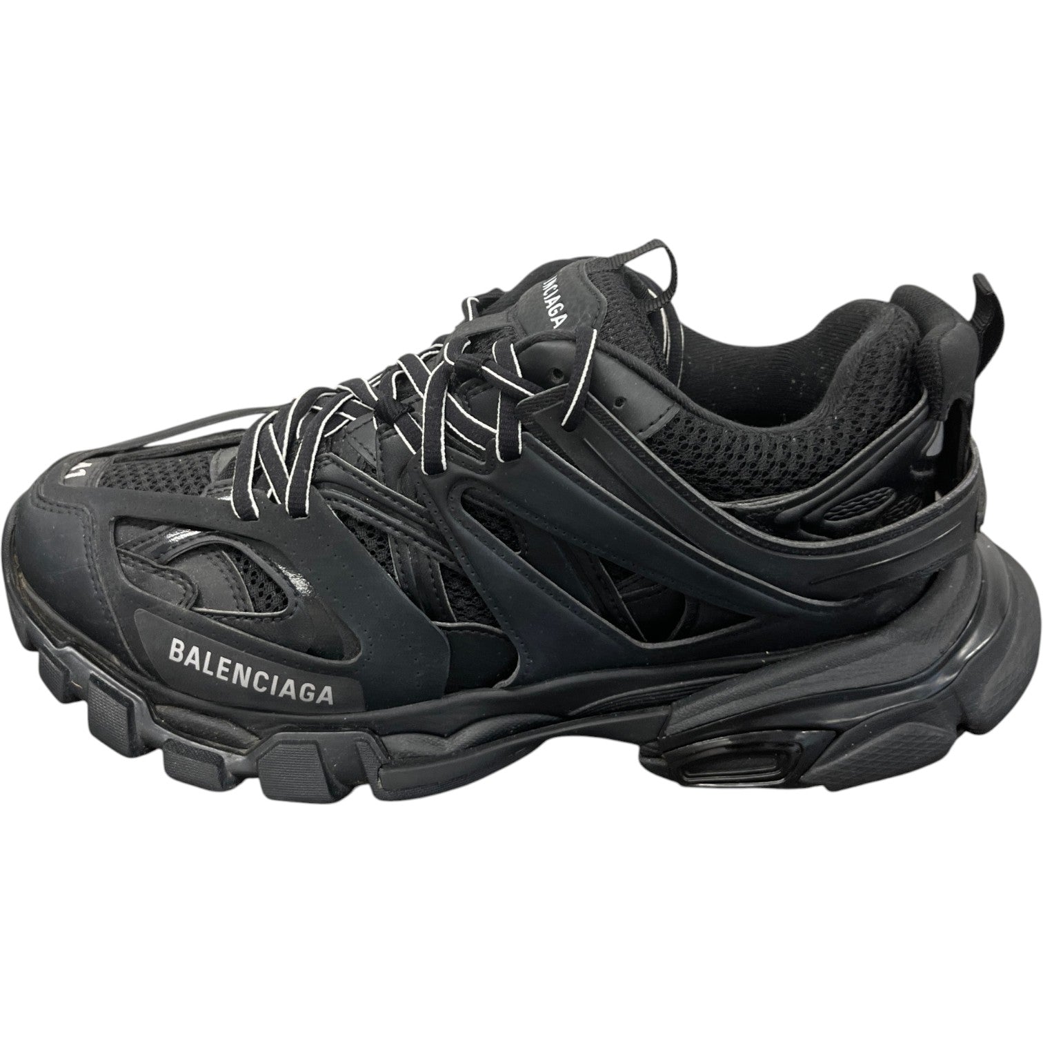 Men's Track Low Trainers Black Size EU 41 / UK 7 - Photo 5