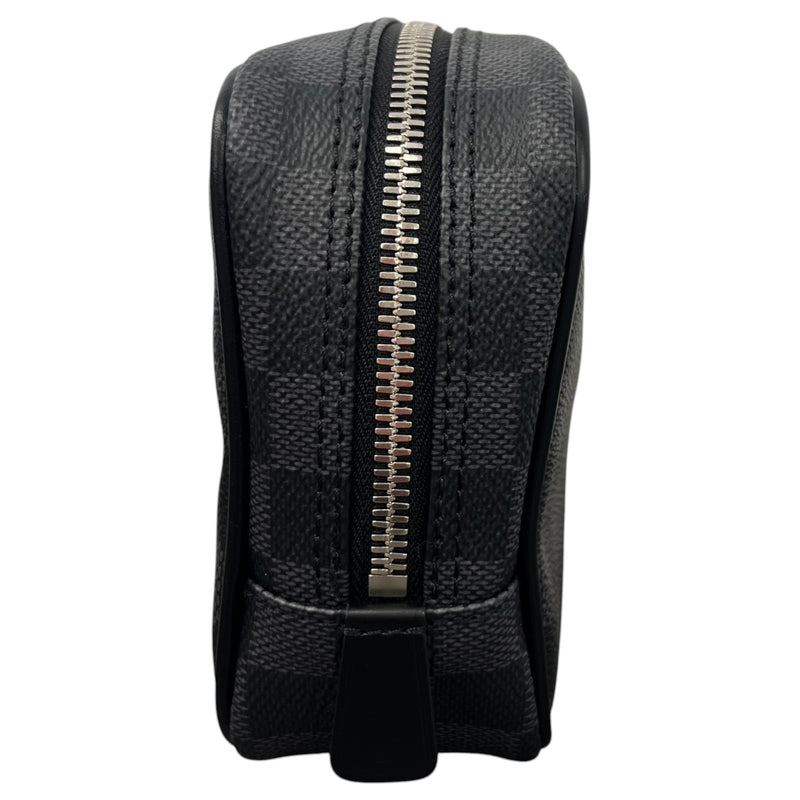 Men's Damier Graphite Toiletry PM Pouch Black