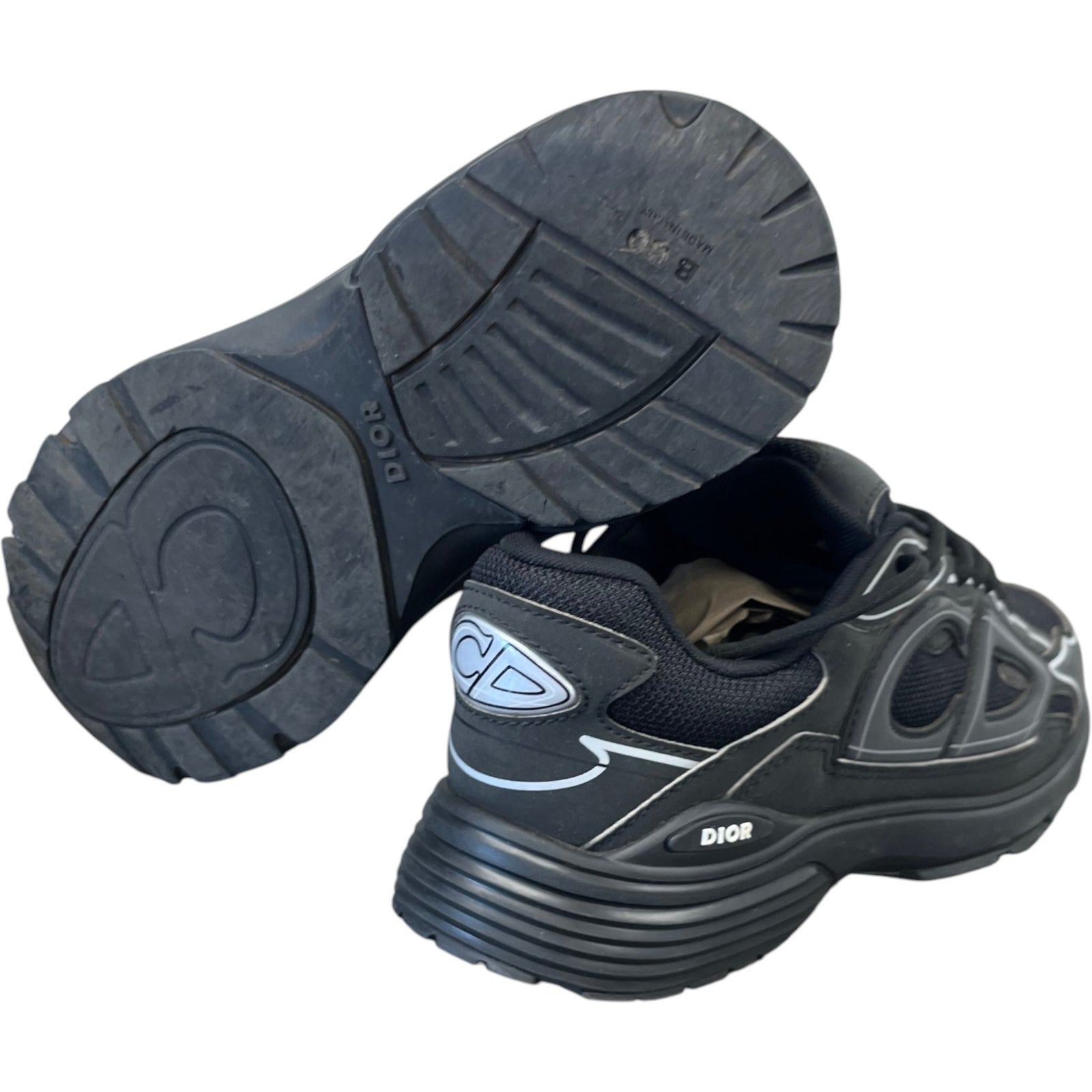 Men's B30 Low Trainers Black Size EU 42.5 / UK 8.5 - Photo 10