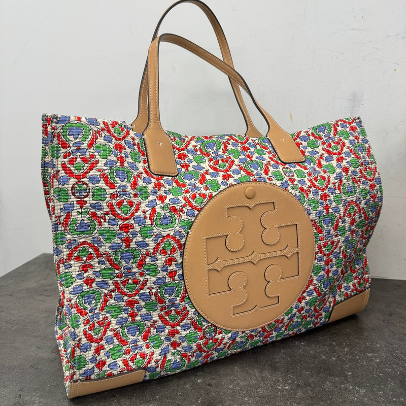 Women's Ella Floral Quilted Tote Bag Multi-Coloured