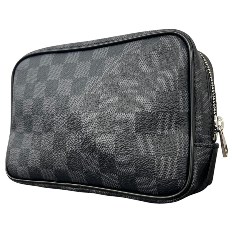 Men's Damier Graphite Toiletry PM Pouch Black