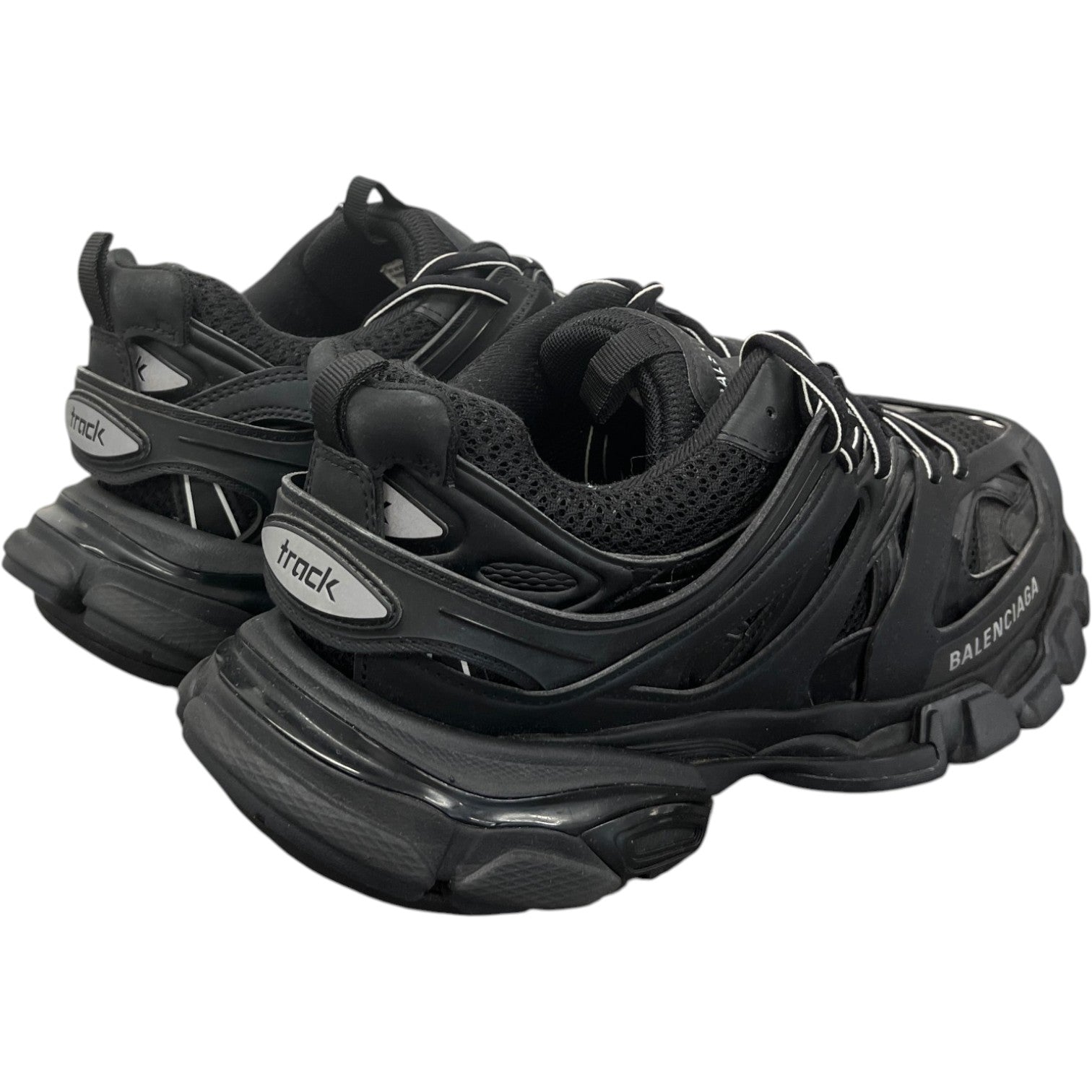 Men's Track Low Trainers Black Size EU 41 / UK 7 - Photo 7