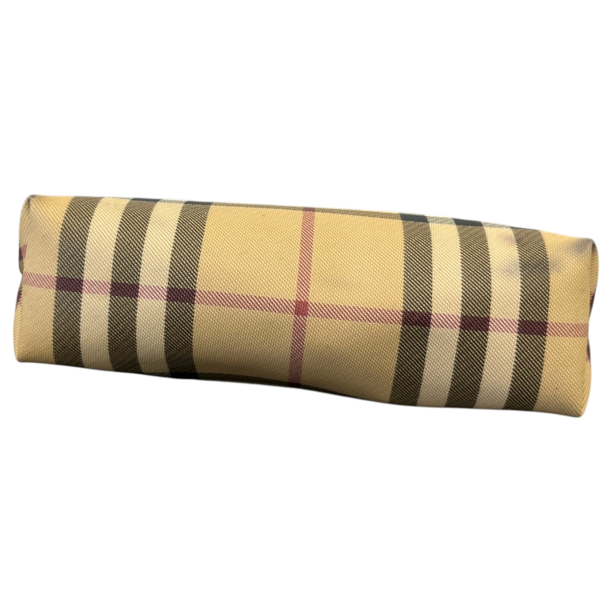 Women's Checkered Toiletry Bag Beige - Photo 9