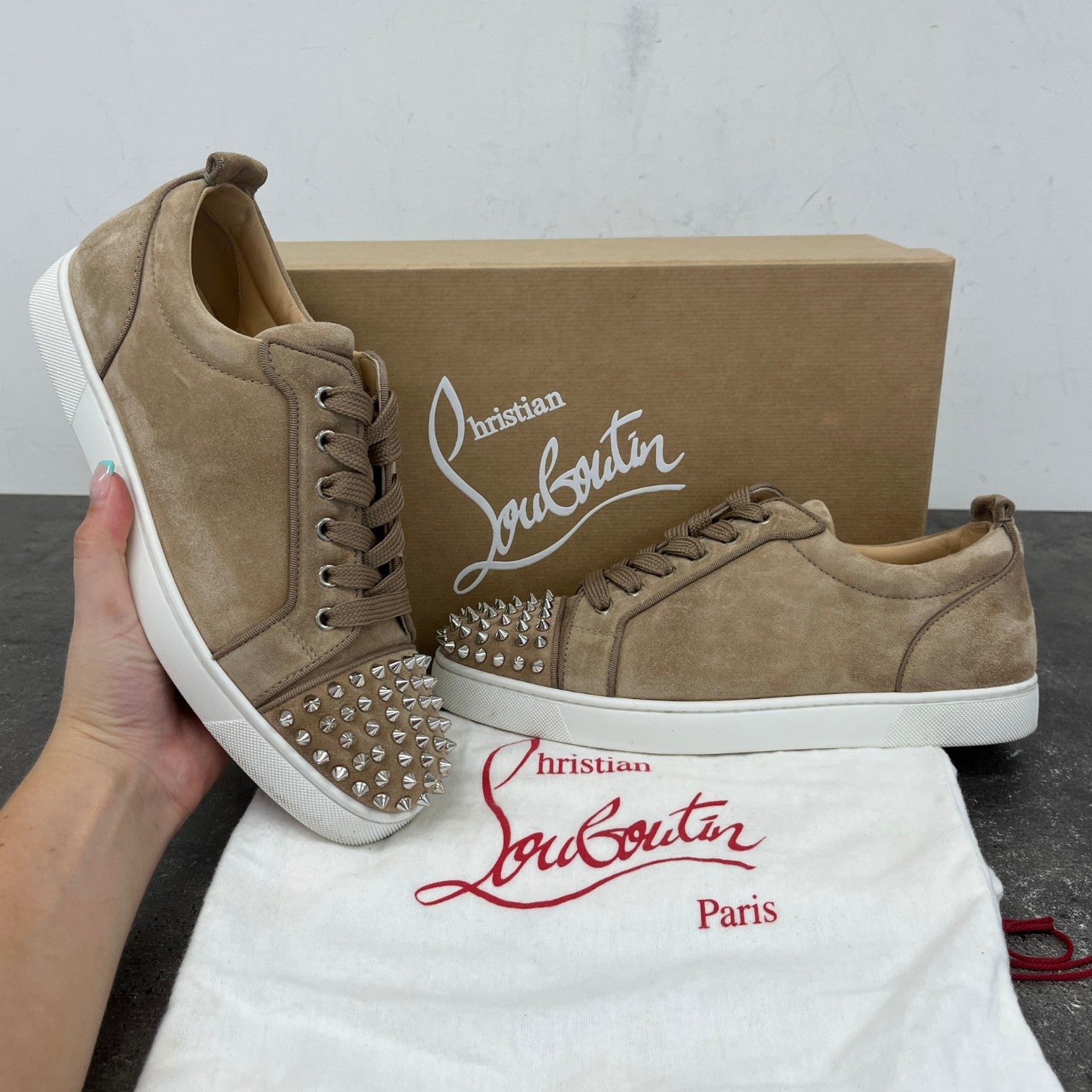 Women's Spike Seavaste 2 Orlato Flat Low Trainers Beige Size EU 40.5 / 7.5 - Photo 11