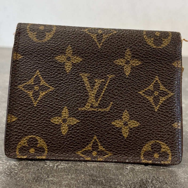 Women's Monogram Bifold Wallet Brown
