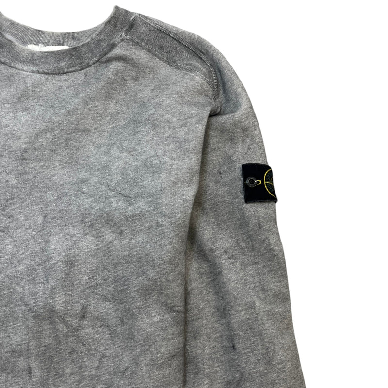 Men's Applique Logo Set Sweatshirt Grey Size M