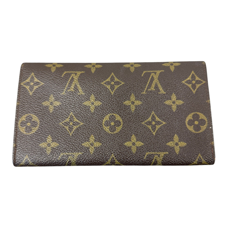 Women's Monogram Sarah Wallet Brown