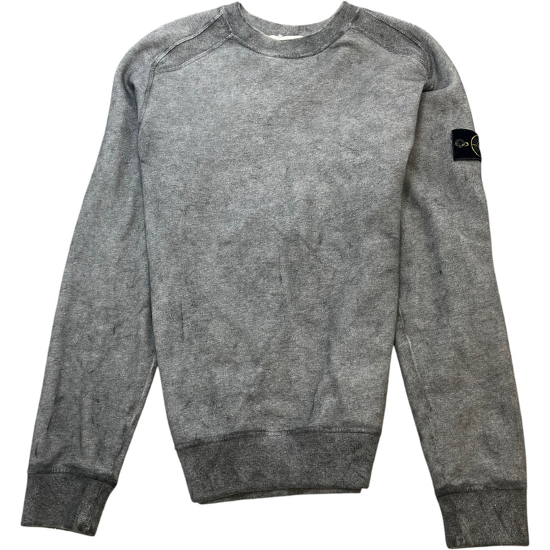 Men's Applique Logo Set Sweatshirt Grey Size M