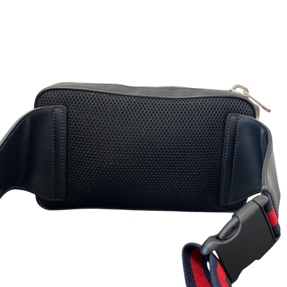 Men's GG Supreme Belt Bag Charcoal - Photo 3