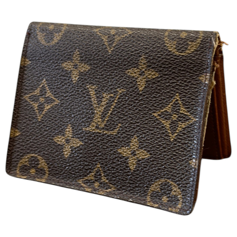 Women's Monogram Bifold Wallet Brown