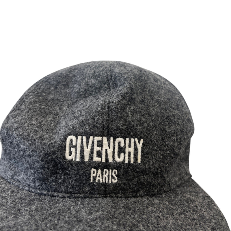 Men's Embroidered Logo Baseball Cap Hat Grey