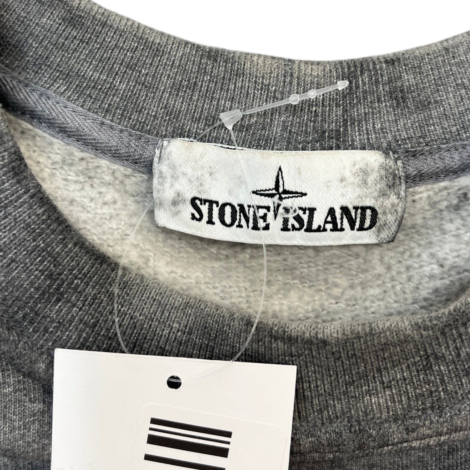 Men's Applique Logo Set Sweatshirt Grey Size M - Photo 11