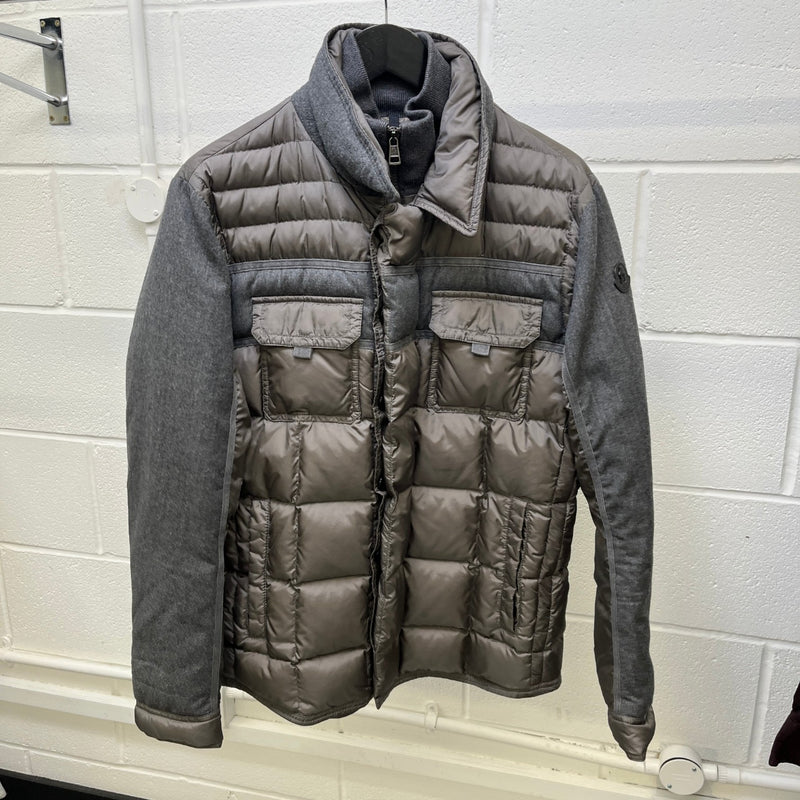Men's Blais Down Jacket Grey Size 4 / XL