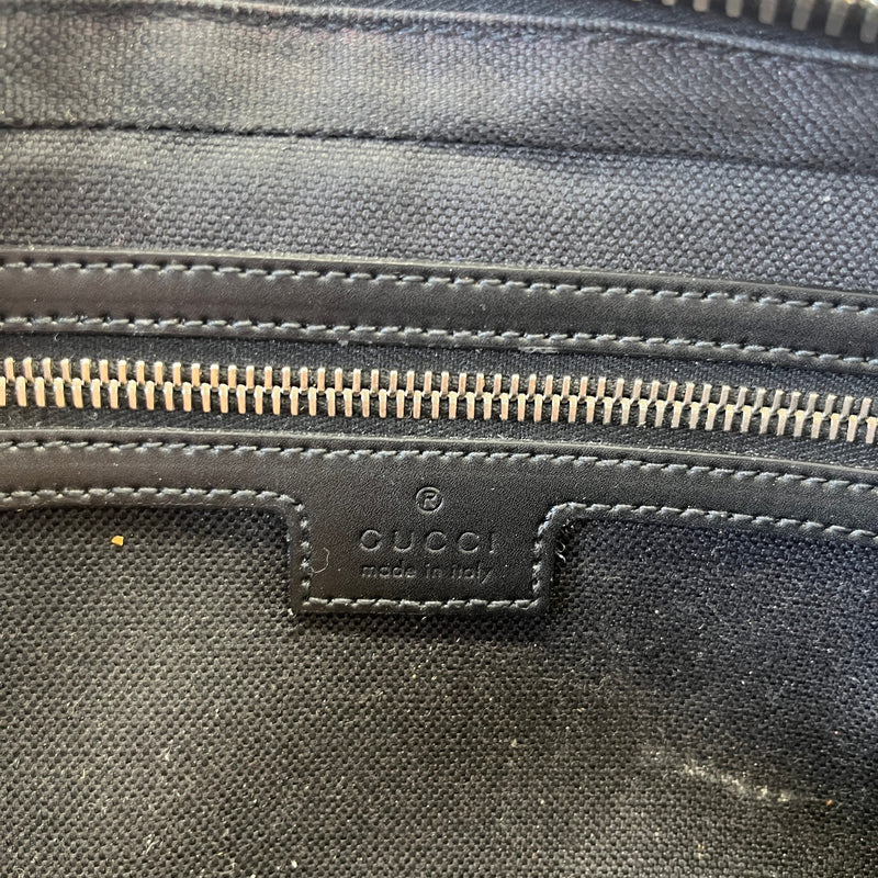 Men's GG Supreme Belt Bag Charcoal