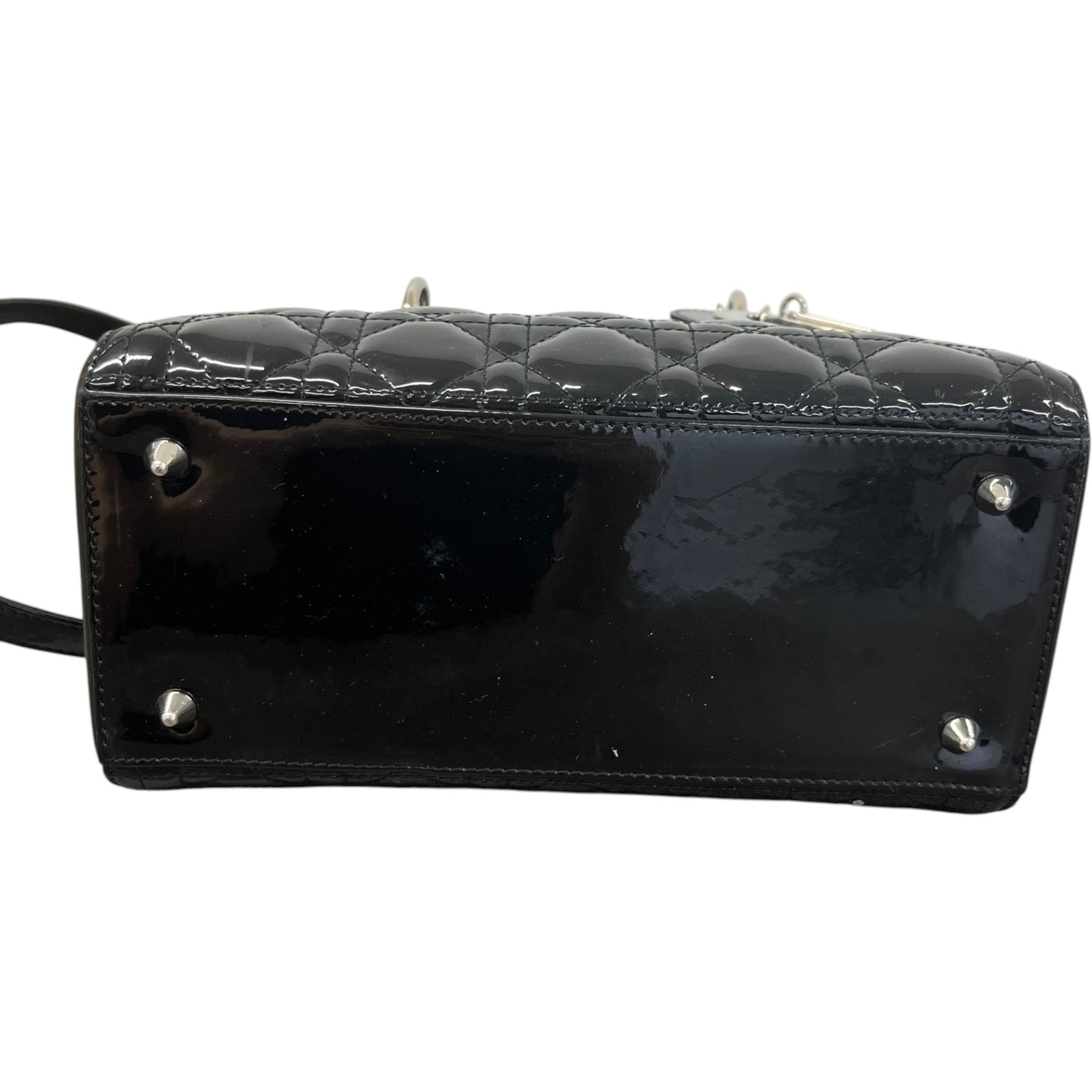 Women's Lady Dior Handbag Black - Photo 8