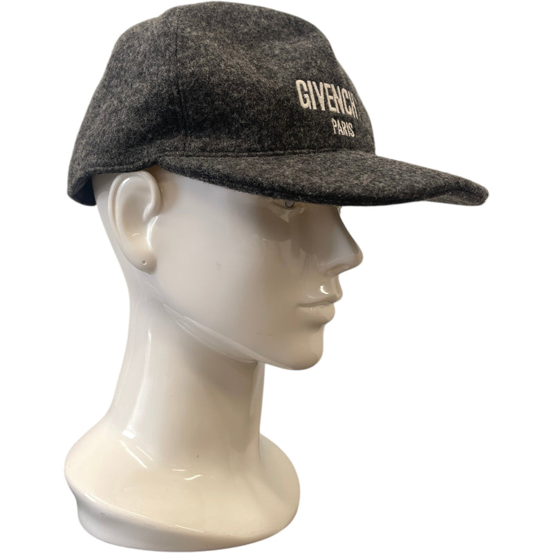 Men's Embroidered Logo Baseball Cap Hat Grey